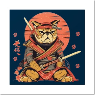 Samurai Dog Posters and Art